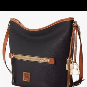 Dooney & Bourke Pebble Grain Zip Sac NWT Crossbody Hobo Slouch Shoulder Purse